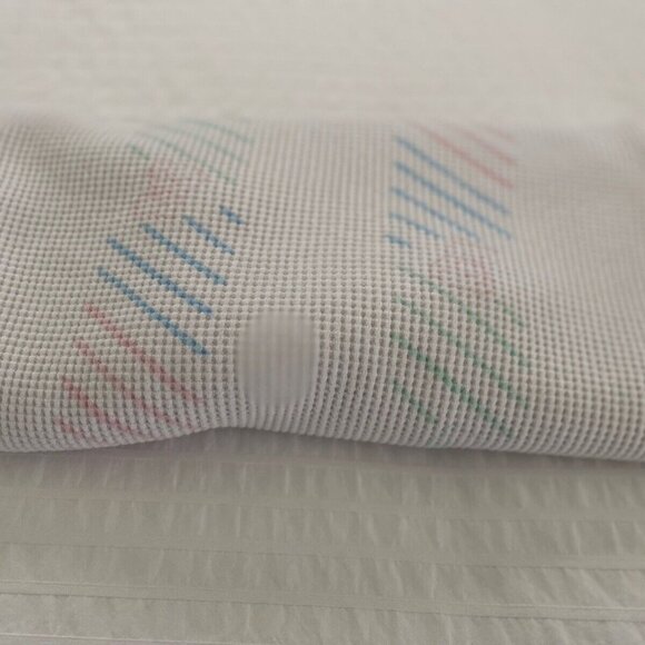 Vintage Baby Morgan Cozy‎ Bear Pastel Blanket Thermal Waffle Weave Security EUC - Picture 15 of 16